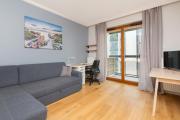 Comfortable studio with balcony and parking in Gdańsk by Renters