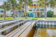 Holden Beach House with Boat Dock Steps to Beach!