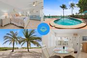 Beachfront-Access to the beach with pool and grill