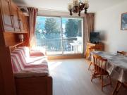 Séjour cosy en studio à Serre Chevalier, 4 pers, balcon, au pied des pistes, navette gratuite - FR-1-762-28