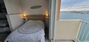 Appartement avec balcon, vue Mer, Piscine, Parking