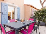 Pavillon climatisé 6 pers proche plage avec terrasses, wifi, parking privé, et tout confort à Narbonne-Plage - FR-1-409-209