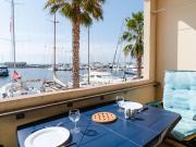 Studio cabine avec piscine et vue port à Gruissan - FR-1-409-199 Studio cabine avec piscine et vue port à Gruissan - FR-1-409-199