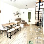 Léchappée MERs- Maison 3 chambres au Centre 500m de la plage