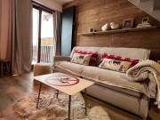 Les Tanières de Montgenèvre - La Marmotte - Duplex 4 p entièrement rénové avec vue magnifique