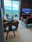 Apto beira mar pé na areia