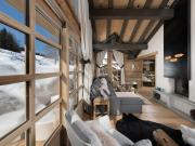 Chalet luxueux avec spa, piscine et vue sur pistes à Courchevel 1550 - FR-1-575-200