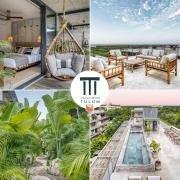 Waterworld Tulum 2BR w Cenote -Lagoons - Big Gym