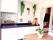 Lindo apartamento com varanda gourmet