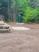 Allie Mae Yurt nestled in the woods