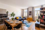 Spacious apartments near the river Prague