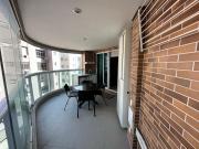 2 quartos- Estanconfor AC sacada fechada garagem com arrumação diária