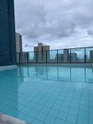 Flat - Boa Viagem para até 5 pessoas, andar ALTO vista Mar, Piscina, Wifi 500Mbps,