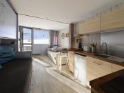 Studio confort rénové, balcon sud, skis aux pieds - FR-1-181-2556