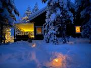 Northern Light Villa Ylläs with a Jacuzzi