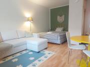 Studio Joensuu city center, balcony, free parking