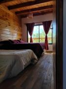 8 cabañas - dpto con vista al lago