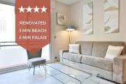 3-Room Apartment in the Heart of Cannes