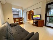 Flat Qi Ibirapuera internet, garagem e arrumação