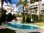 Holiday home with garden and sea view in Calahonda, near Marbella and Malaga