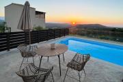 Romance at brand new Villa Dionysos w heated pool