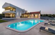 Villa Posidonia near Pula with sea view and surrounded by olive trees