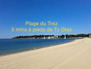 TY GLAZ : la plage à 400 m, maison de charme