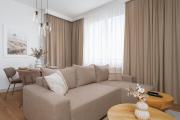 Stylish Beige Apartment with One Bedroom and Parking in Poznań by Renters