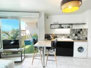 Lapin Blanc - Joli studio avec terrasse