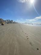 Apartamento, pé na areia Ocian Praia Grande, SP