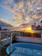 Belíssima cobertura, com piscina