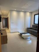 Apt climatizado 2 quartos com Wi-Fi!