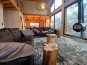 Chalet Lignum, Exceptionnel - Sauna & SPA - vue sur les montagnes, 8 minutes des pistes.