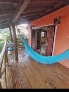 Vista da lagoa Ferrugem garopaba