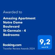 Amazing Apartment Notre Dame Boulevard St-Germain - 4 Bedrooms