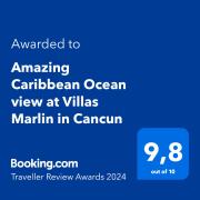 Amazing Caribbean Ocean view at Villas Marlin in Cancun
