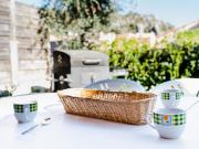 Villa mezzanine Narbonne-Plage, 4 pers, Parking, WIFI - FR-1-409-51