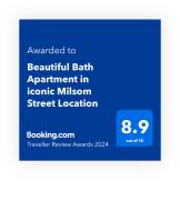 Beautiful Bath Apartment in central Milsom Street