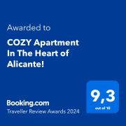 COZY Apartment In The Heart of Alicante!