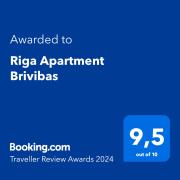 Riga Apartment Brivibas with Private Parking