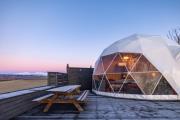 Eyja Mork - Aurora Dome with Private Bathroom and other facilities