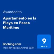 Apartamento en la Playa en Paseo Maritimo