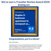 Duplex 2-bedroom apartment in Liverpool centre