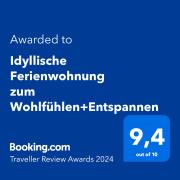 Idyllische Ferienwohnung zum Wohlfühlen+Entspannen