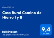 Casa Rural Camino de Hierro I y II