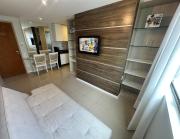 Flat Quarto e Sala, 400 metros da Praia de Boa Viagem, com Piscina, Wi-Fi 220Mbps