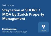 Staycation at SHORE 1 MOA by Zurich Property Management