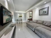 B102 - Apto 2 quartos p 6 pessoas com vista lateral do mar