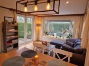 Chalet voorzien van alle gemakken in een bosrijke omgeving