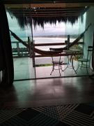 Pousada Marambaia Café - Praiana, econômica, Com café da manhã, piscina e hidromassagem ao ar livre - Frente para o mar